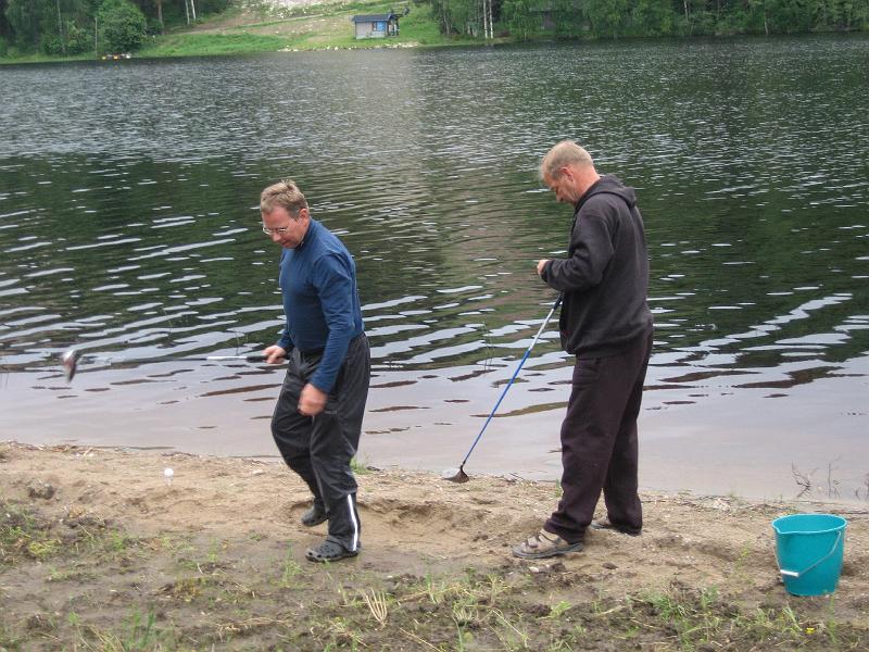 anssi 074.jpg - Napo ja Köde, niin lähellä Drivet vastarantaa, mutta ei lähelläkään